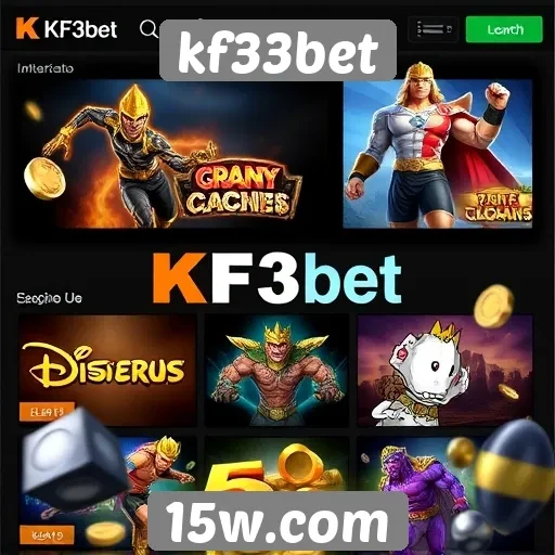 Avaliação dos jogos oferecidos no kf33bet